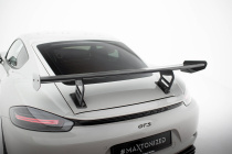 Porsche 718 Cayman 2016+ Kolfibervinge V.2 med Smal Infästning Maxton Design